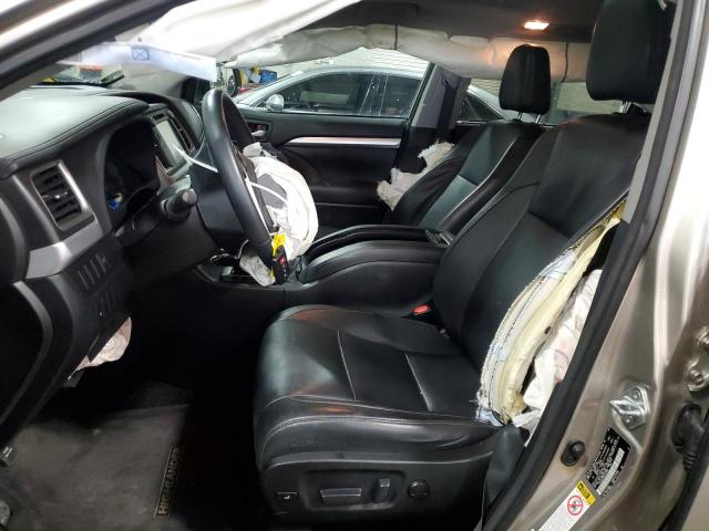 5TDJKRFH0GS343608 - 2016 TOYOTA HIGHLANDER XLE TAN photo 7