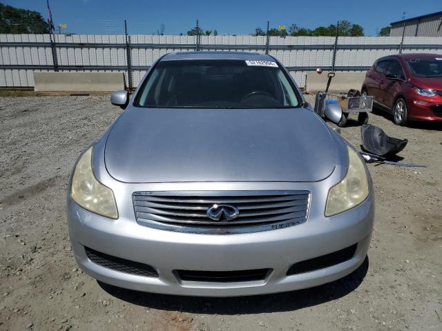 JNKBV61E18M202694 - 2008 INFINITI G35 SILVER photo 5