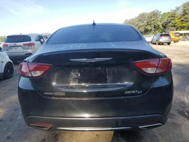 1C3CCCEG1FN636602 - 2015 CHRYSLER 200 C BLACK photo 6