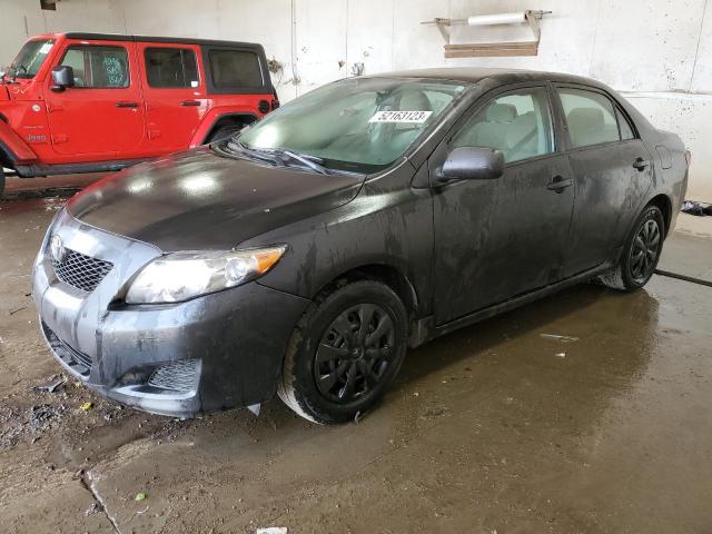 2T1BU4EE1AC511670 - 2010 TOYOTA COROLLA LE BASE BLACK photo 1
