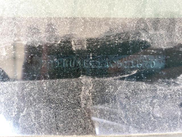 2T1BU4EE1AC511670 - 2010 TOYOTA COROLLA LE BASE BLACK photo 12