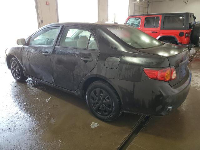 2T1BU4EE1AC511670 - 2010 TOYOTA COROLLA LE BASE BLACK photo 2