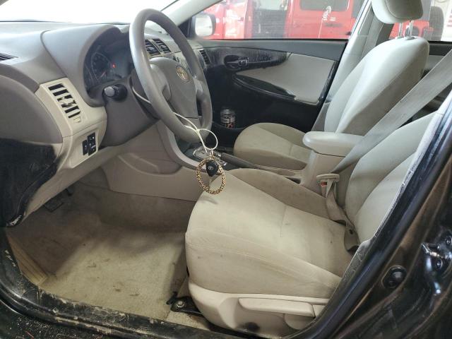2T1BU4EE1AC511670 - 2010 TOYOTA COROLLA LE BASE BLACK photo 7