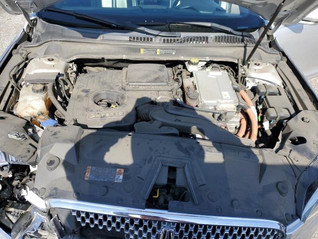 3LN6L5KU0HR624063 - 2017 LINCOLN MKZ HYBRID PREMIERE SILVER photo 11