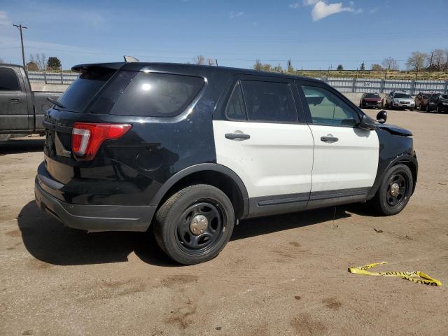 1FM5K8AR5JGC56053 - 2018 FORD EXPLORER POLICE INTERCEPTOR 双色 照片 3