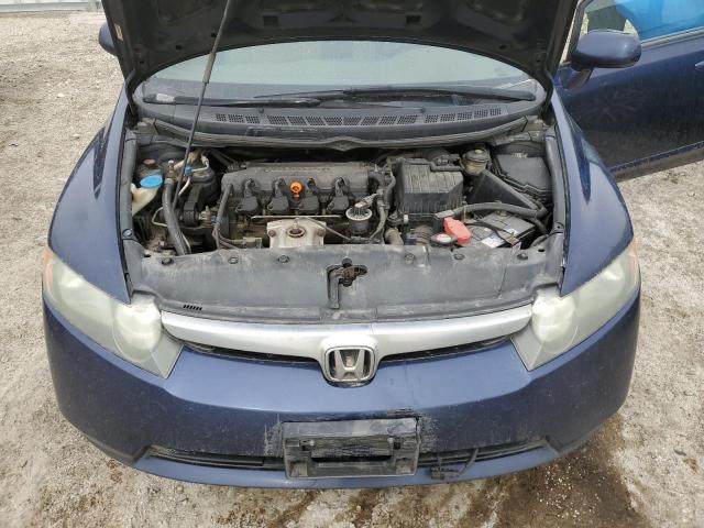 1HGFA16446L807301 - 2006 HONDA CIVIC LX BLUE photo 11