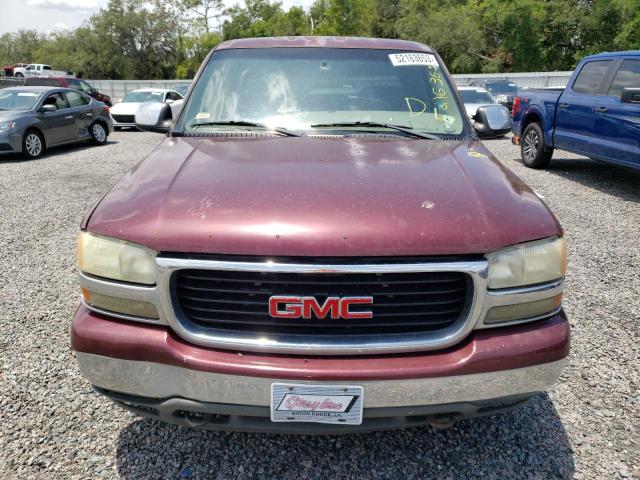 2GTEC19T921357829 - 2002 GMC NEW SIERRA C1500 MAROON photo 5