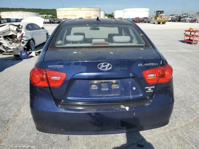 KMHDU46D09U666462 - 2009 HYUNDAI ELANTRA GLS BLUE photo 6