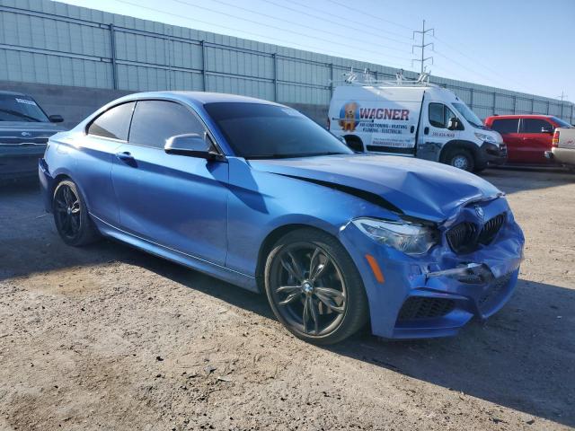 WBA2G3C36H7A25371 - 2017 BMW M240XI BLUE photo 4