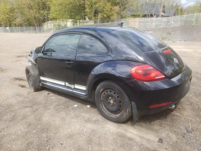 3VWJX7AT7DM660845 - 2013 VOLKSWAGEN BEETLE BLACK photo 2