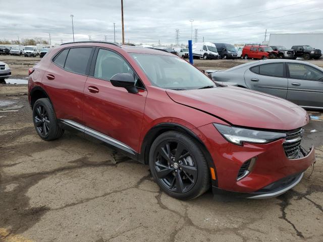 LRBFZPR4XPD086188 - 2023 BUICK ENVISION ESSENCE Qırmızı foto 4