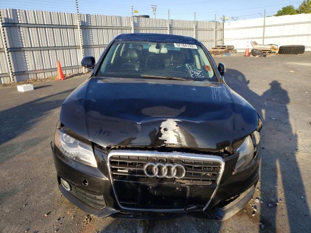 WAULK78KX9N033915 - 2009 AUDI A4 3.2 QUATTRO BLACK photo 5