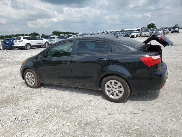 KNADM4A3XD6211521 - 2013 KIA RIO LX BLACK photo 2
