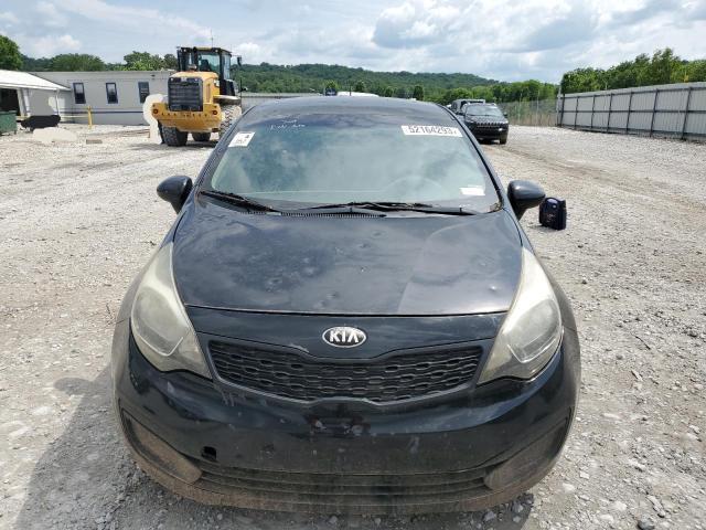 KNADM4A3XD6211521 - 2013 KIA RIO LX BLACK photo 5