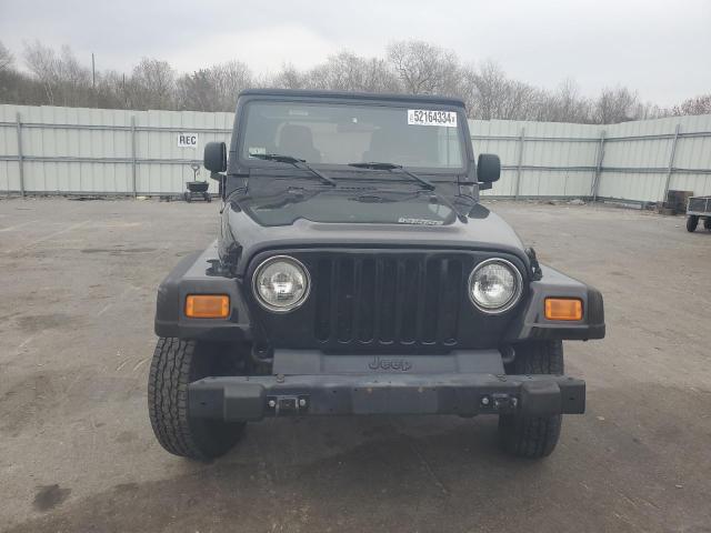 1J4FA29136P741039 - 2006 JEEP WRANGLER / SE BLACK photo 5