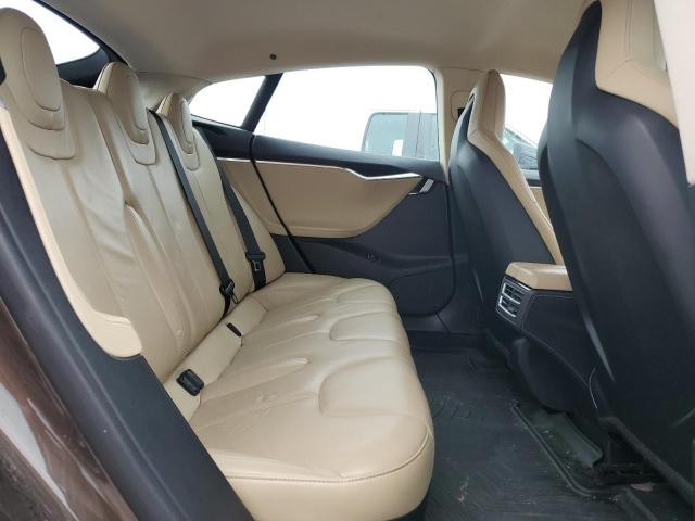 5YJSA1H19EFP51003 - 2014 TESLA MODEL S BROWN photo 10
