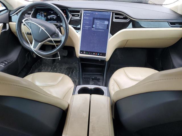 5YJSA1H19EFP51003 - 2014 TESLA MODEL S BROWN photo 8