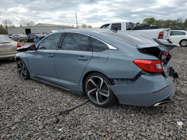 1HGCV1F43MA070110 - 2021 HONDA ACCORD SPORT SE BLUE photo 2