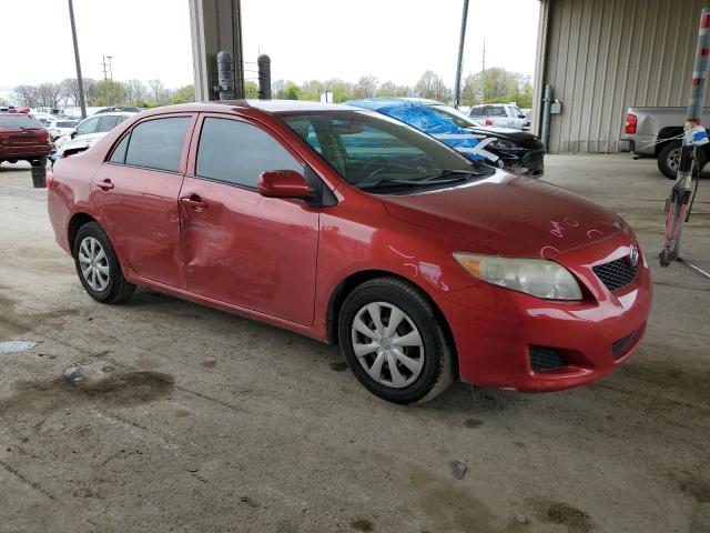 JTDBL40EX99063473 - 2009 TOYOTA COROLLA BASE RED photo 4