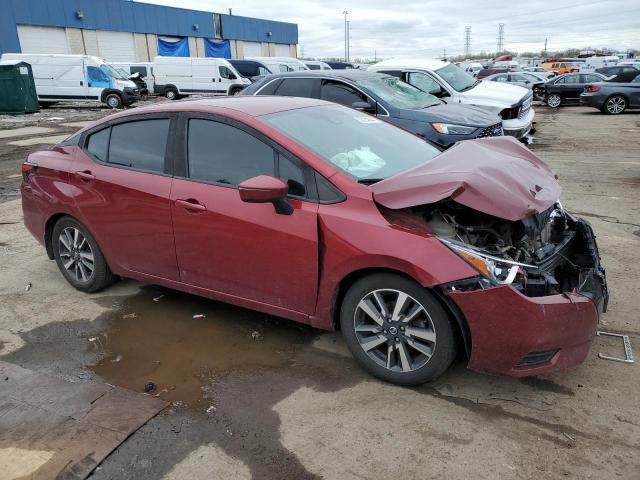 3N1CN8EV7LL877788 - 2020 NISSAN VERSA SV BURGUNDY photo 4