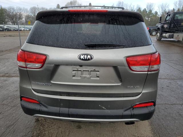 5XYPHDA51HG239930 - 2017 KIA SORENTO EX GRAY photo 6