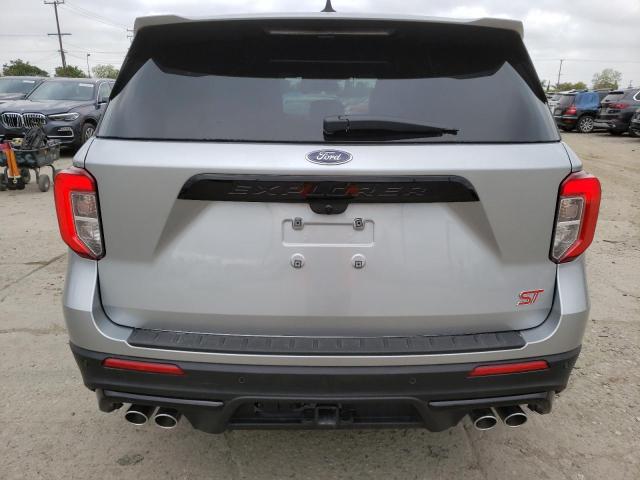 1FM5K8GC8NGB99758 - 2022 FORD EXPLORER ST SILVER photo 6