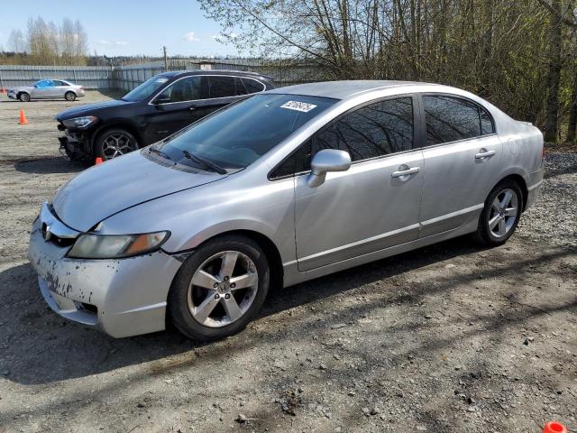 19XFA1F60AE014708 - 2010 HONDA CIVIC LX-S GRAY photo 1