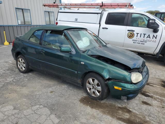 3VWDC21V72M802492 - 2002 VOLKSWAGEN CABRIO GLX 绿色 照片 4
