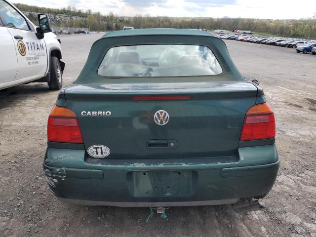 3VWDC21V72M802492 - 2002 VOLKSWAGEN CABRIO GLX 绿色 照片 6