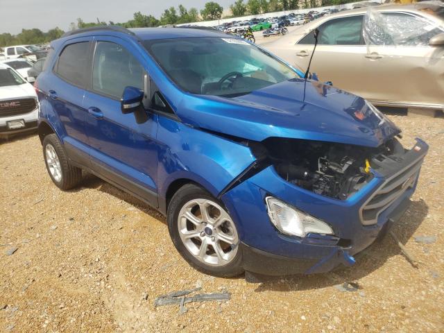 MAJ3P1TE4JC225453 - 2018 FORD ECOSPORT SE BLUE photo 4