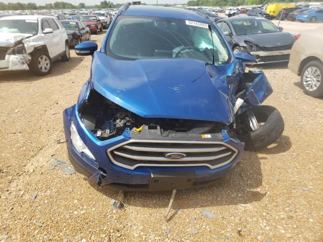 MAJ3P1TE4JC225453 - 2018 FORD ECOSPORT SE BLUE photo 5