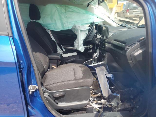 MAJ3P1TE4JC225453 - 2018 FORD ECOSPORT SE BLUE photo 7