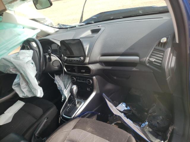 MAJ3P1TE4JC225453 - 2018 FORD ECOSPORT SE BLUE photo 8