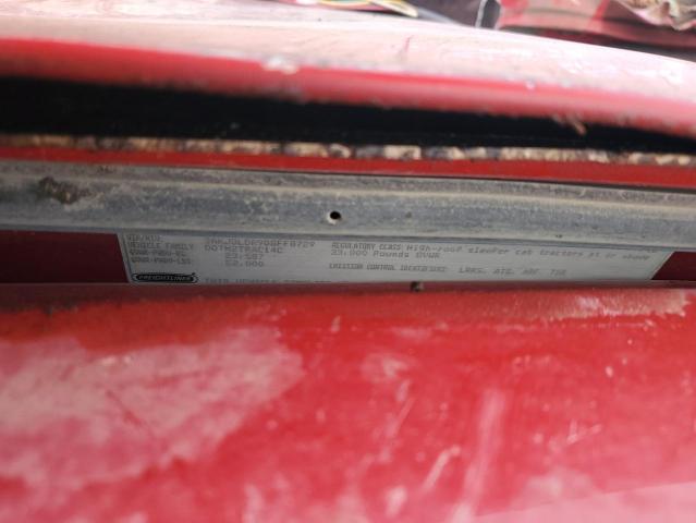 3AKJGLDR9DSFF8729 - 2013 FREIGHTLINER CASCADIA 1 Красный фото 10