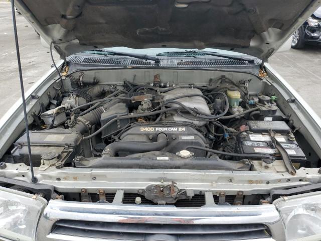 JT3HN86R2Y0277161 - 2000 TOYOTA 4RUNNER SR5 SILVER photo 12