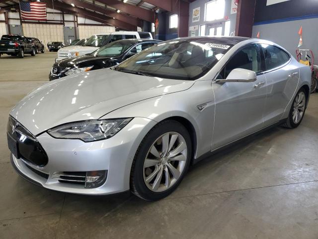 5YJSA1H19EFP57531 - 2014 TESLA MODEL S Gümüş foto 1