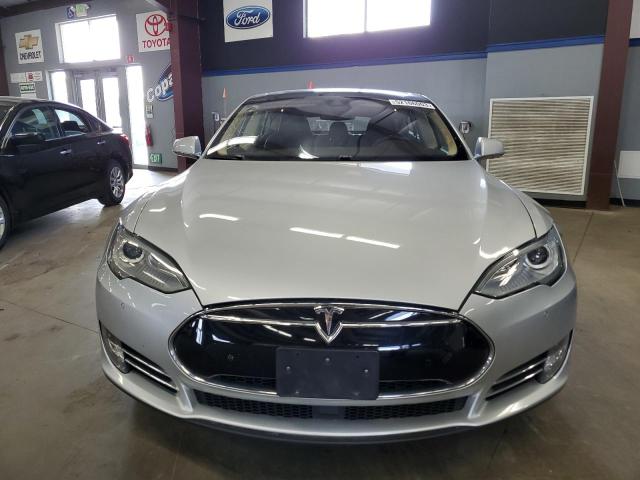5YJSA1H19EFP57531 - 2014 TESLA MODEL S Gümüş foto 5