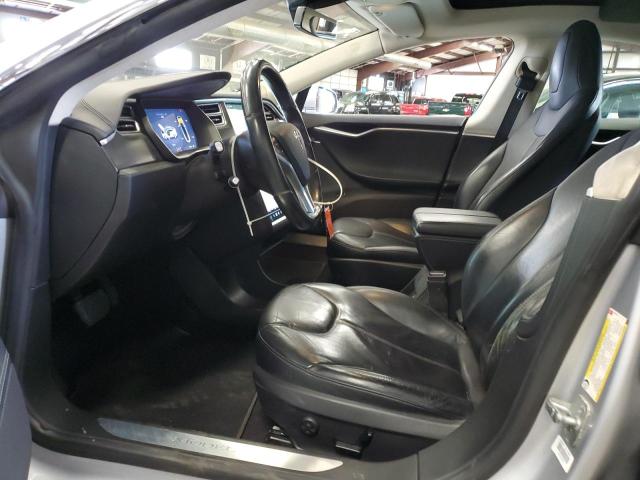 5YJSA1H19EFP57531 - 2014 TESLA MODEL S Gümüş foto 7