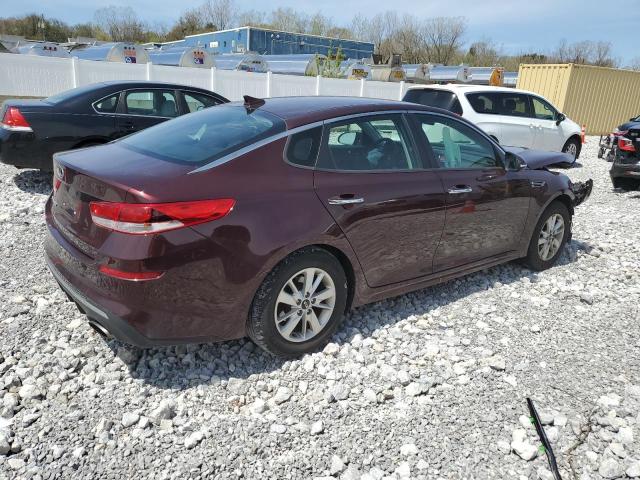 5XXGT4L33KG278931 - 2019 KIA OPTIMA LX MAROON photo 3