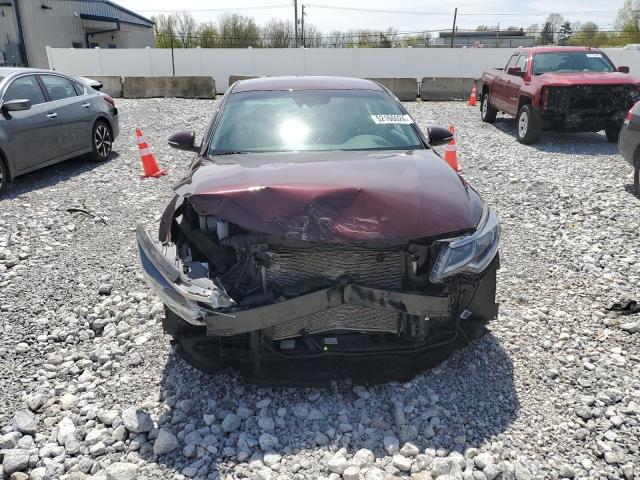 5XXGT4L33KG278931 - 2019 KIA OPTIMA LX MAROON photo 5