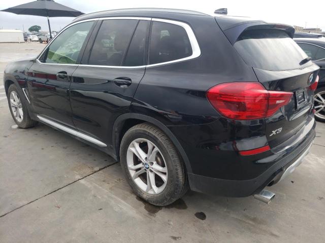 5UXTR9C50KLE18236 - 2019 BMW X3 XDRIVE30I BLACK photo 2