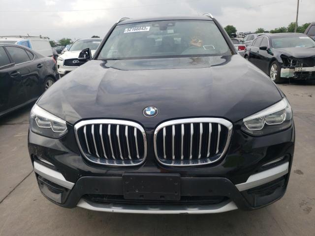 5UXTR9C50KLE18236 - 2019 BMW X3 XDRIVE30I BLACK photo 5