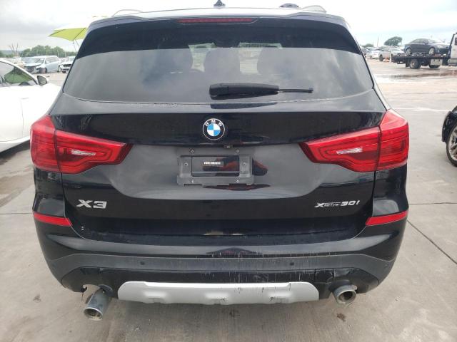 5UXTR9C50KLE18236 - 2019 BMW X3 XDRIVE30I BLACK photo 6