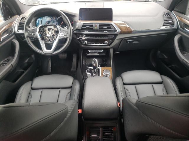 5UXTR9C50KLE18236 - 2019 BMW X3 XDRIVE30I BLACK photo 8