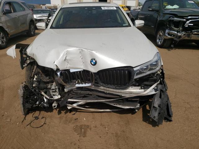 WBA7F2C56GG420666 - 2016 BMW 750I XDRIV XI WHITE photo 5
