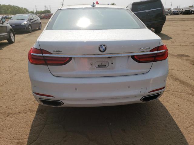 WBA7F2C56GG420666 - 2016 BMW 750I XDRIV XI WHITE photo 6
