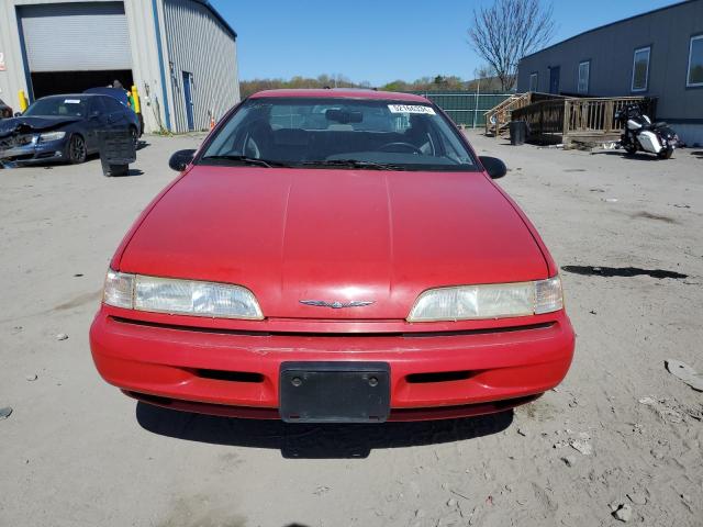 1FAPP62T7NH113348 - 1992 FORD THUNDERBIR LX RED photo 5