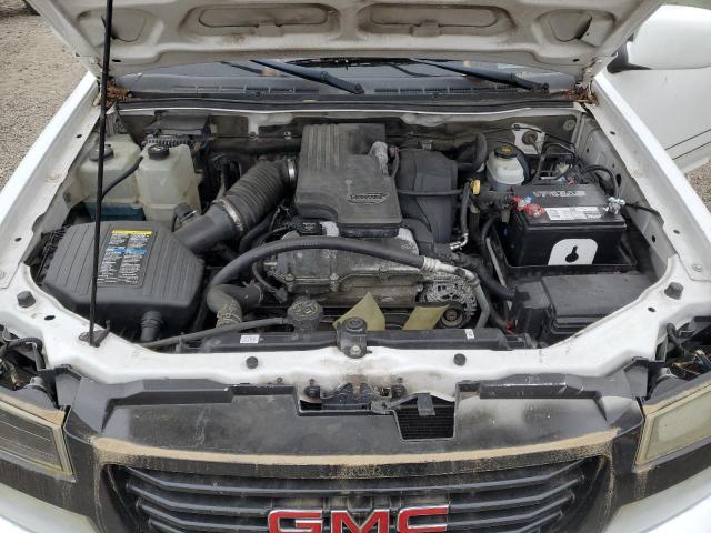 1GTDSCD95A8109496 - 2010 GMC CANYON SLE WHITE photo 11