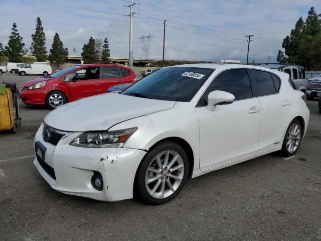 JTHKD5BH0B2038850 - 2011 LEXUS CT 200 WHITE photo 1