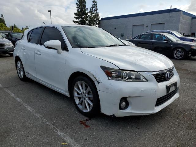 JTHKD5BH0B2038850 - 2011 LEXUS CT 200 WHITE photo 4